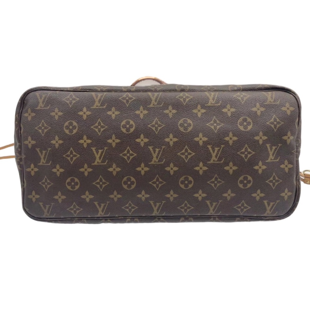 LOUIS VUITTON Monogram Neverfull GM Beige Interior w/ LV DUST BAG ORGANIZER COA - Picture 6 of 17